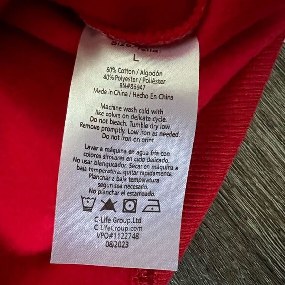 Betty Boop Christmas Sweatshirt- Size Large - Picture 4 of 7